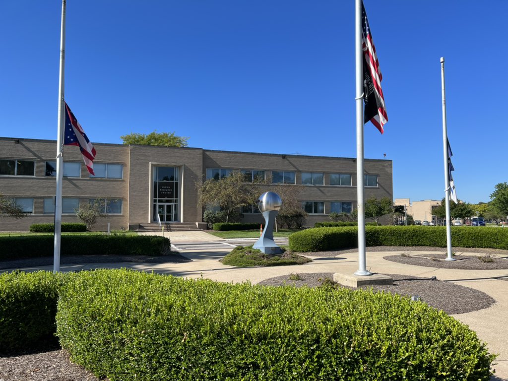 During a visit to <a href="/NASAglenn/">NASA's Glenn Research Center</a> it was touching to see the respect being made to #QueenElizabeth