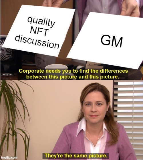 Gm to all the ones who say it back 🫡