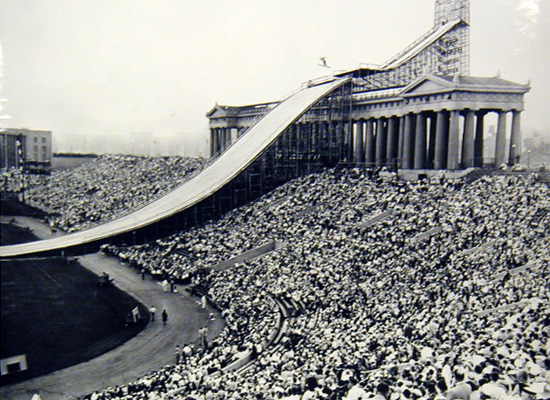 Peter Geye (@petergeye) on Twitter photo Soldier Field in Chicago, 1954. The whole family story in The Ski Jumpers starts (fictionally) here. Cabaret singers, gangsters, nobodies, they all collide here! 4 days until #TheSkiJumpers launches <a href="/UMinnPress/">U of MN Press</a> Soldier Field in Chicago, 1954. The whole family story in The Ski Jumpers starts (fictionally) here. Cabaret singers, gangsters, nobodies, they all collide here! 4 days until #TheSkiJumpers launches <a href="/UMinnPress/">U of MN Press</a>