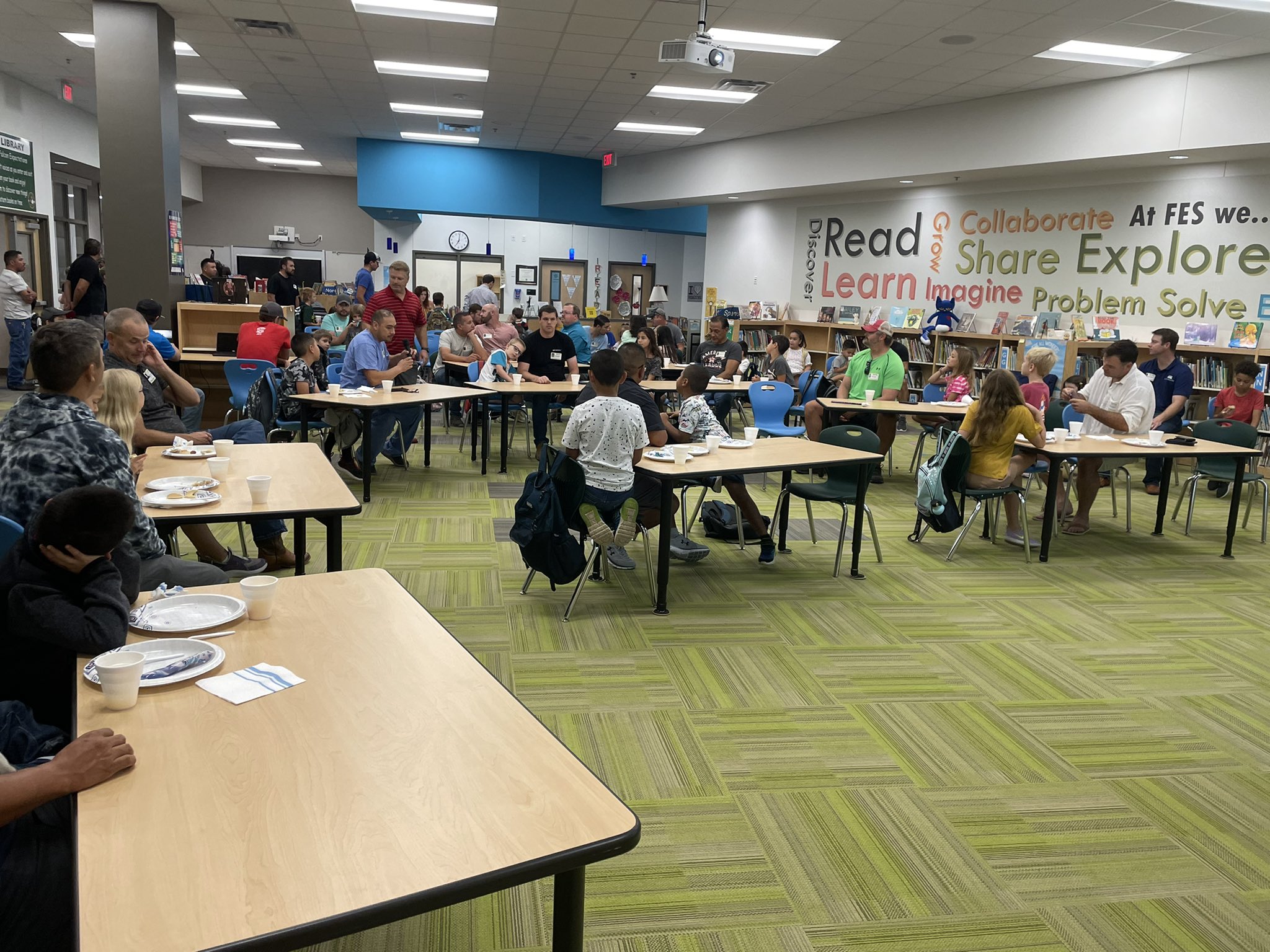 Fabra Elementary School on Twitter "All Pro Dads kicked off this