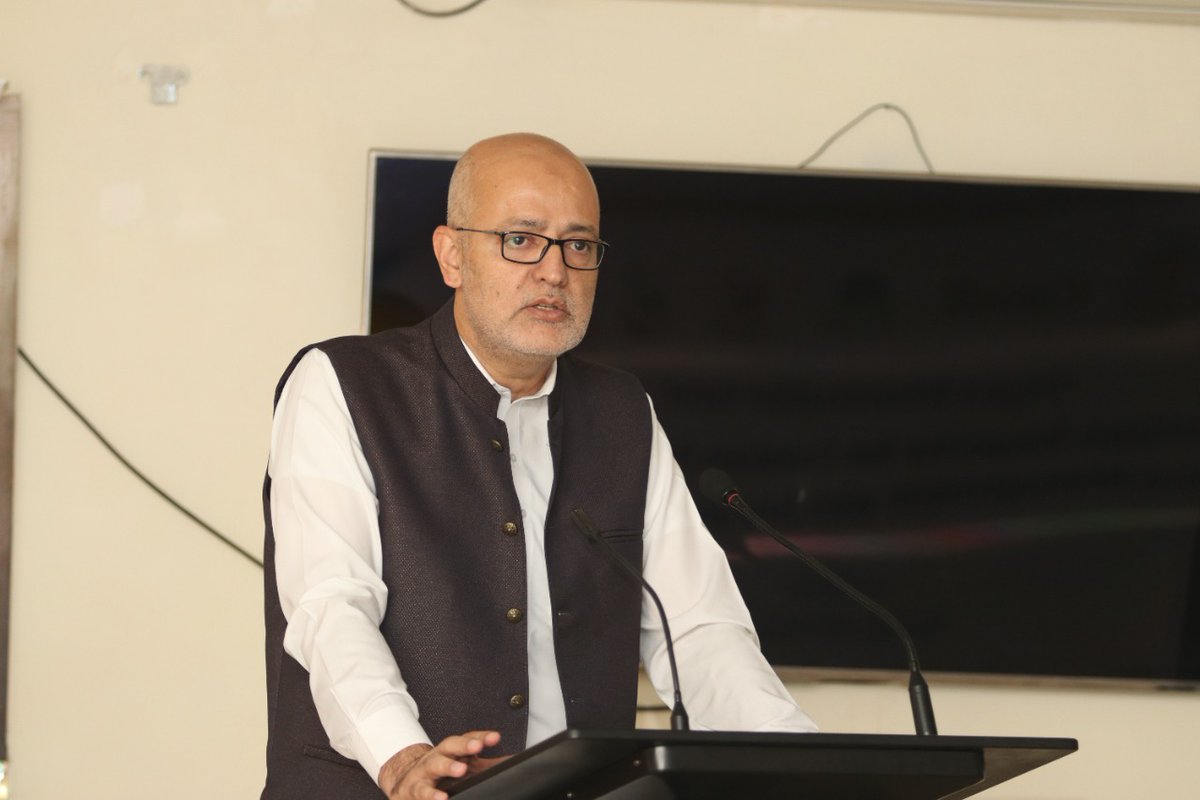 BRSP_Pakistan's tweet photo. Mr. Shehzad Afzal, National Programme Manager @NutritionIntl thanked @HealthDepartme5  for their support in making this project successful. He stated that only 8% of children (U5) receive the recommended treatment of zinc and LOORS which is alarmingly low. https://t.co/WGlzerK7ud