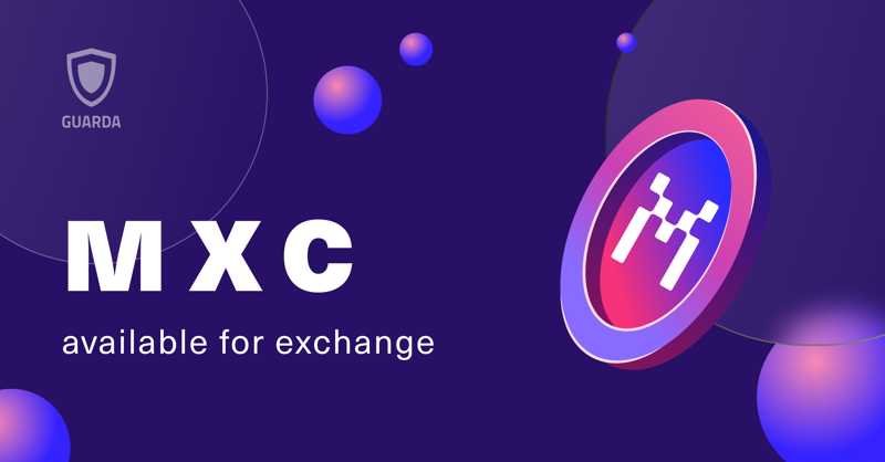 GuardaWallet's tweet photo. The @MXCfoundation is empowering one of the world's largest #decentralized IoT networks with the help of its innovative #MXProtocol and #MXC token π
Join the #web3 movement: safely store and now exchange $MXC on all platforms of Guarda Wallet ‡οΈ