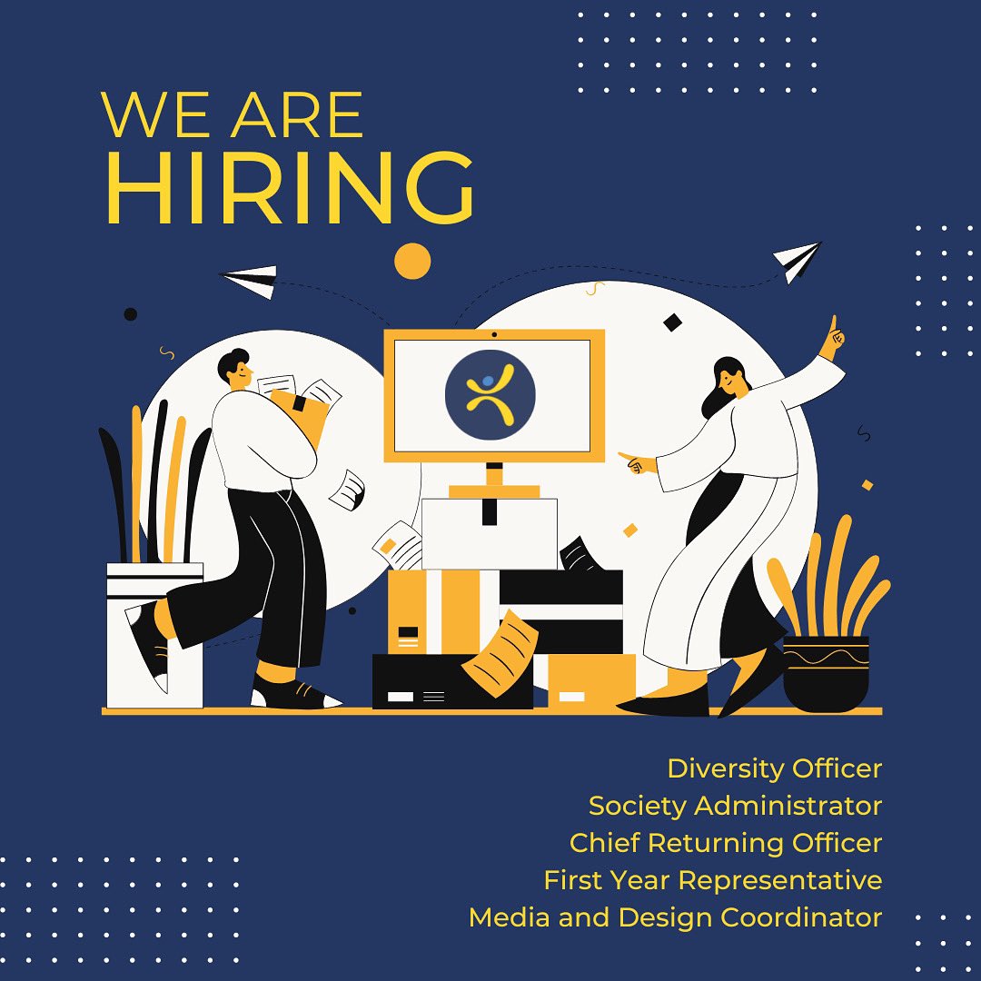 themsss's tweet photo. Exciting news: The MSSS is hiring for the 2022/2023 academic year!!🤩

For more information about each role and the applications, visit our website: https://t.co/vAKtSv1VkH https://t.co/3uJxObTrlT