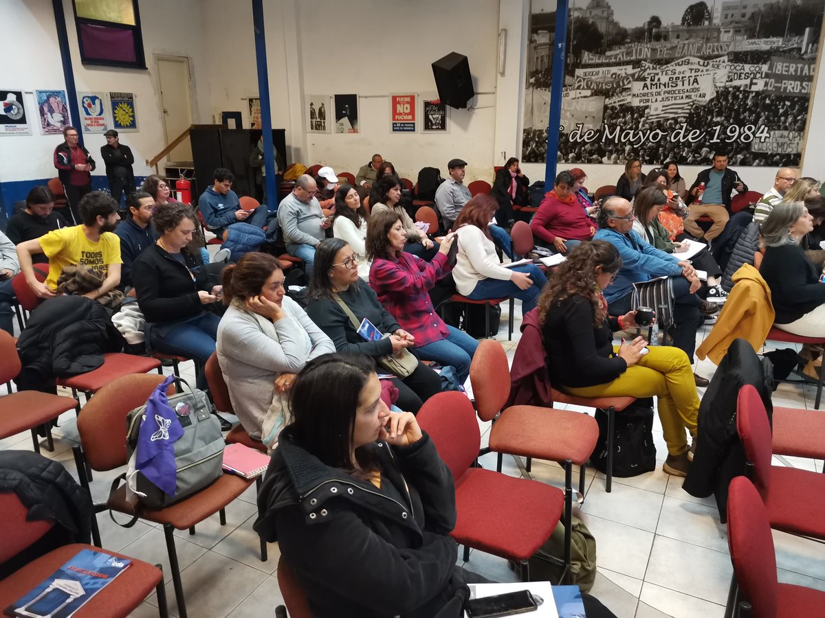 JacintoAFGAP's tweet photo. Encuentro de la Comisión de Seguridad Social del PIT-CNT (#COSS)
"El Sistema de Cuidados y la Seguridad Social"
#SistemaDeCuidados
#SeguridadSocial
#ertBPS
#PITCNT https://t.co/m7dCYS6xI1