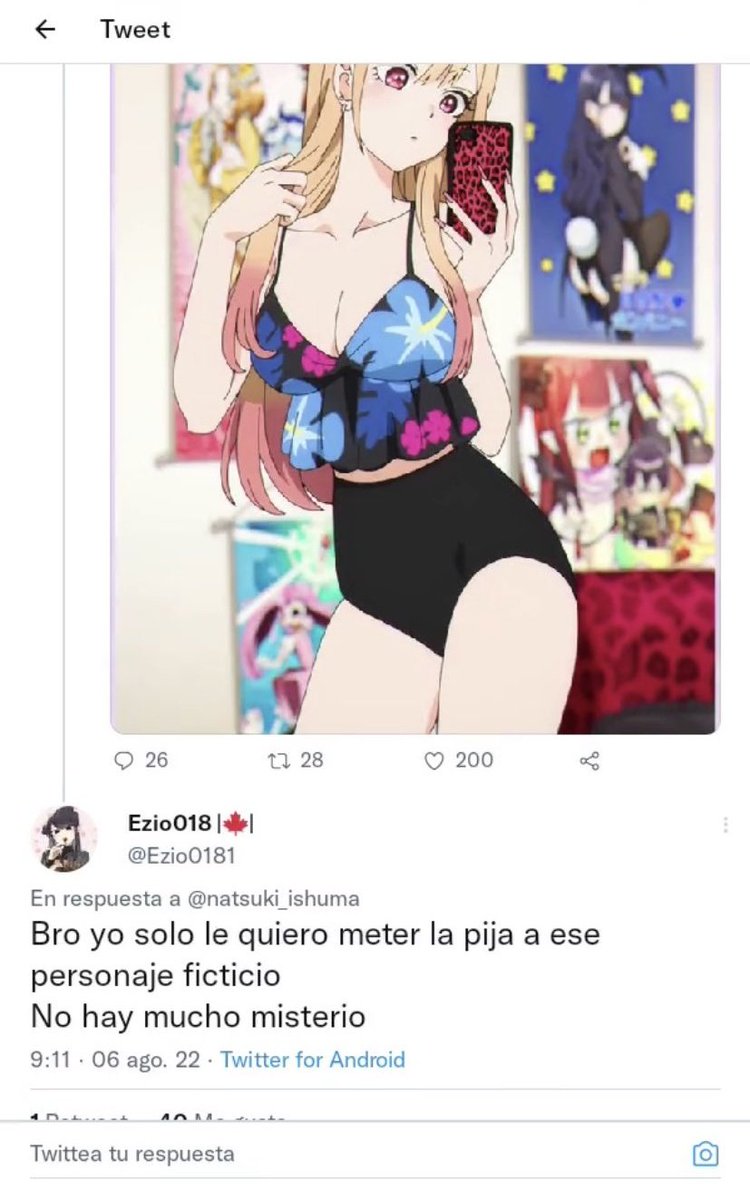 luisitakatsuki's tweet photo. @Ezio0181 Buenos días ¿qué se siente ser un pedofilo y machista? https://t.co/gLLTmfSuFg