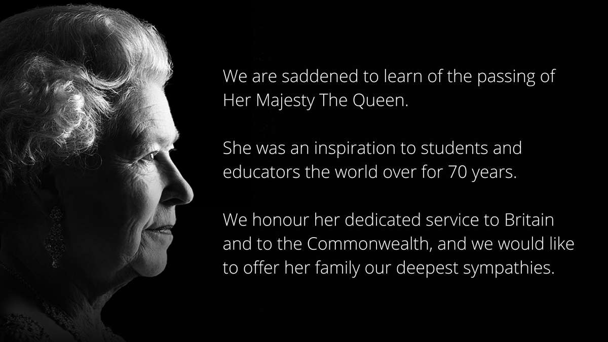 We are saddened to hear of the passing of Her Majesty The Queen. As a mark of respect during this period of mourning, we will be postponing the celebrations we had planned of the Top 3 finalist schools for the World’s Best School Prizes. These will now take place on September 22.