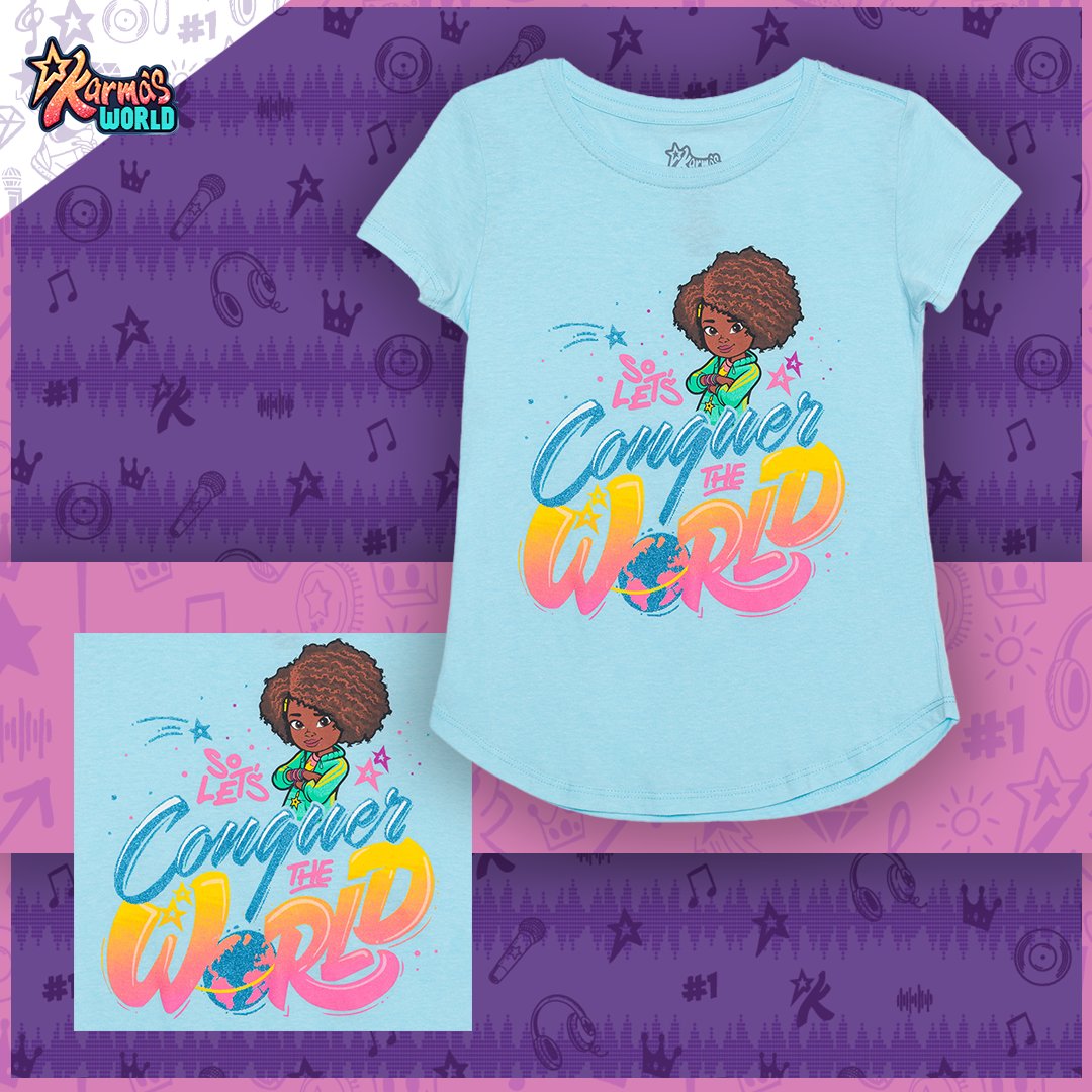 KarmasWorldHQ's tweet photo. ππ Express yourself with this unique Karma's World π created by @hybrid.apparel, find yours now @Target! #KarmasWorld #HybridApparel #HybridLife #Target #TargetKids #KidsClothing https://t.co/JJ5Jwn4lD6