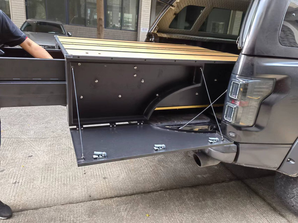 FBaizhao's tweet photo. Drawer-type pickup truck toolbox practical installation demonstration！

#4x4 #4x4life #4x4offroad
#4x4roadtrip #roadtrip #camping #offroad #Automotive
#exterioraccessories #toolbox https://t.co/hLWIXmlDUF