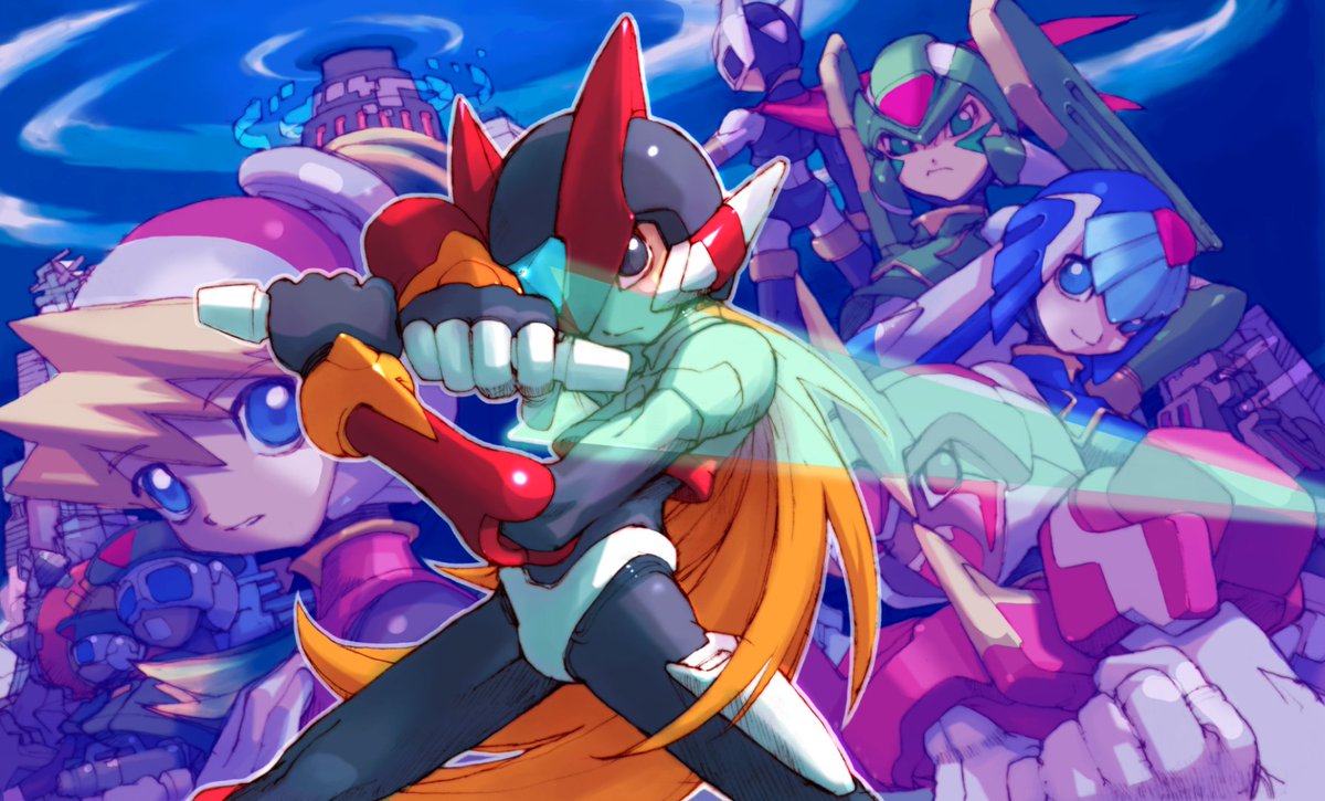 MegaMan's tweet photo. 20 years ago, Mega Man Zero released in the US, finding Zero awakened in a new dystopian future as he enlists into a resistance force to fight for innocent Reploids everywhere. https://t.co/FI6wVmYWMy