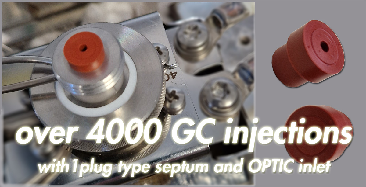 How many GC injections can you do without changing the inlet septum?
glsciences.eu
#GC #GCMS #bestgcinlet #septum