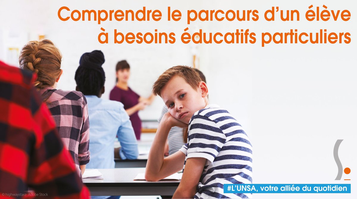 SE_Unsa's tweet photo. La formation pour identifier les élèves a besoins éducatifs particuliers n’est pas à la hauteur et ne permet pas encore de trouver des réponses adaptées à leur situation. ❌

Le SE-Unsa vous informe sur les dispositifs existants  ⤵️

🔗 https://t.co/TuSL92pU57 https://t.co/T5HzvpWycV