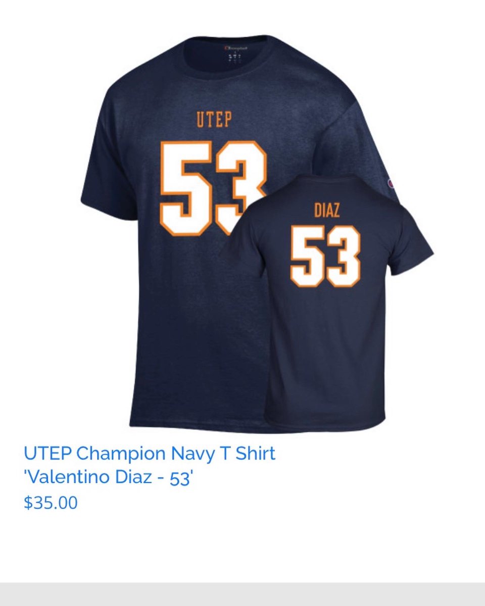 Valentinojman's tweet photo. MERCH AVAILABLE LINK IN BIO‼️‼️ ⛏⛏#utepfootball #picksup #collegefootball https://t.co/DOA9XWhoUs