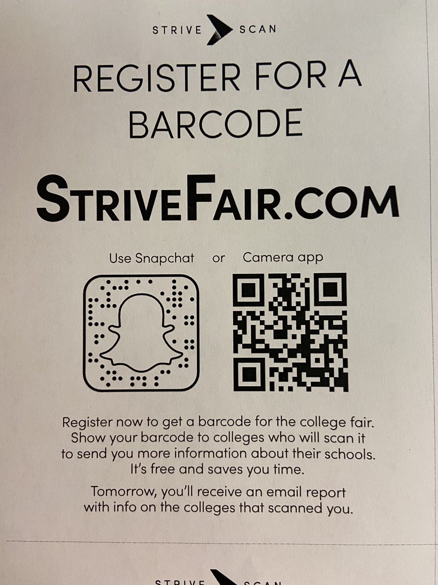 Register for the College Fair