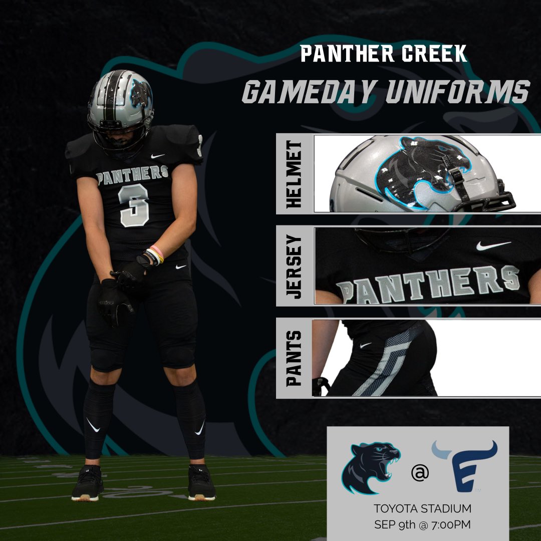 PCHSfriscoFB's tweet photo. 🏈 Game day!

📆 09.09.22

🏟 Toyota Stadium

🆚 Emerson

⏰ 7:00 PM

#CREEK https://t.co/SKBNAC7eqw