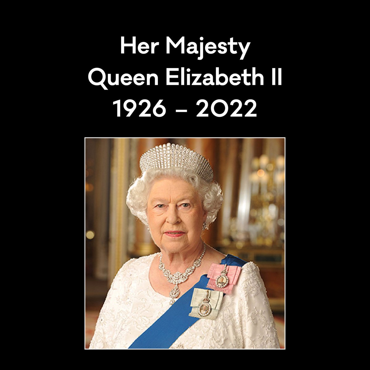 CustomGlaze's tweet photo. All at Custom Glaze are saddened by the news of the passing of Her Majesty Queen Elizabeth II. A devoted head of state, wife, mother, grandmother and great grandmother. The whole country will miss you Ma'am. Our condolences to the family she leaves behind. An extraordinary life. https://t.co/Q82EnxslLh