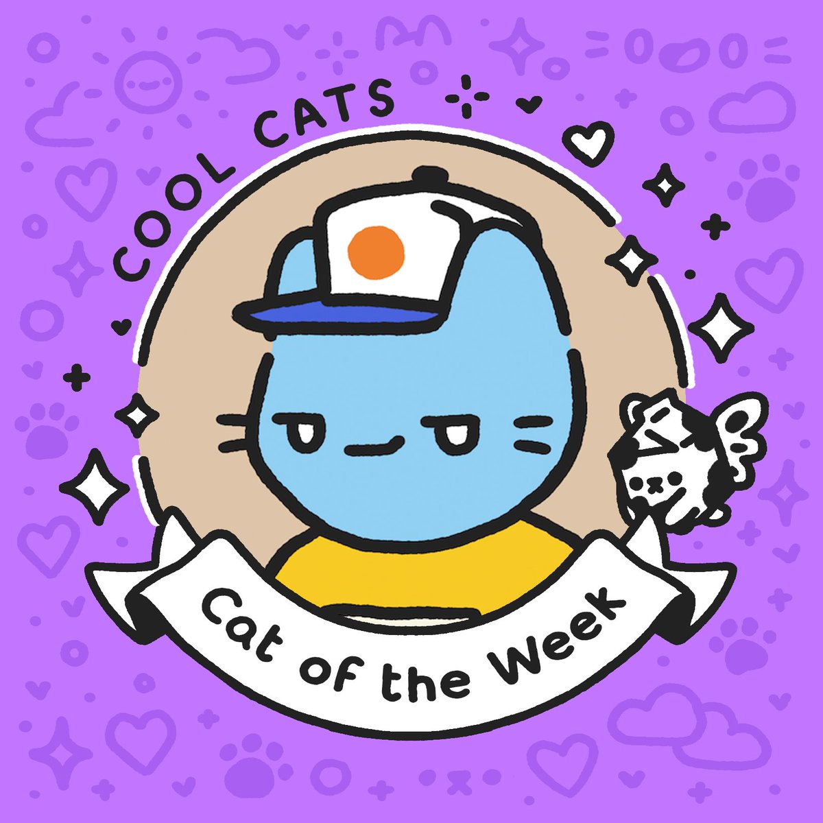 😺 This week's Cool Cat of the Week goes to @neicras. 😺 

dill.eth, who goes by @neicras, has provided tools to generate Cool Cat class photos &amp; headshots for events, meetups, and more. What a great way to support community! WLTC 💙
