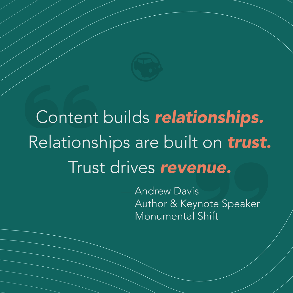 BoxcarCreative's tweet photo. Creating honest content, telling your story, builds a pathway to more personal and long-standing customer relationships. https://t.co/Swfm4oSLs3