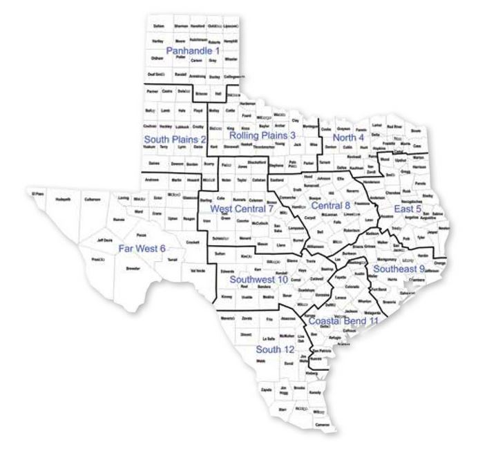 CountyProgress's tweet photo. Ten Texas A&amp;M AgriLife Extension district training conferences will be held between October and December. https://t.co/pJTUkEE2ax https://t.co/saltxpNFf2