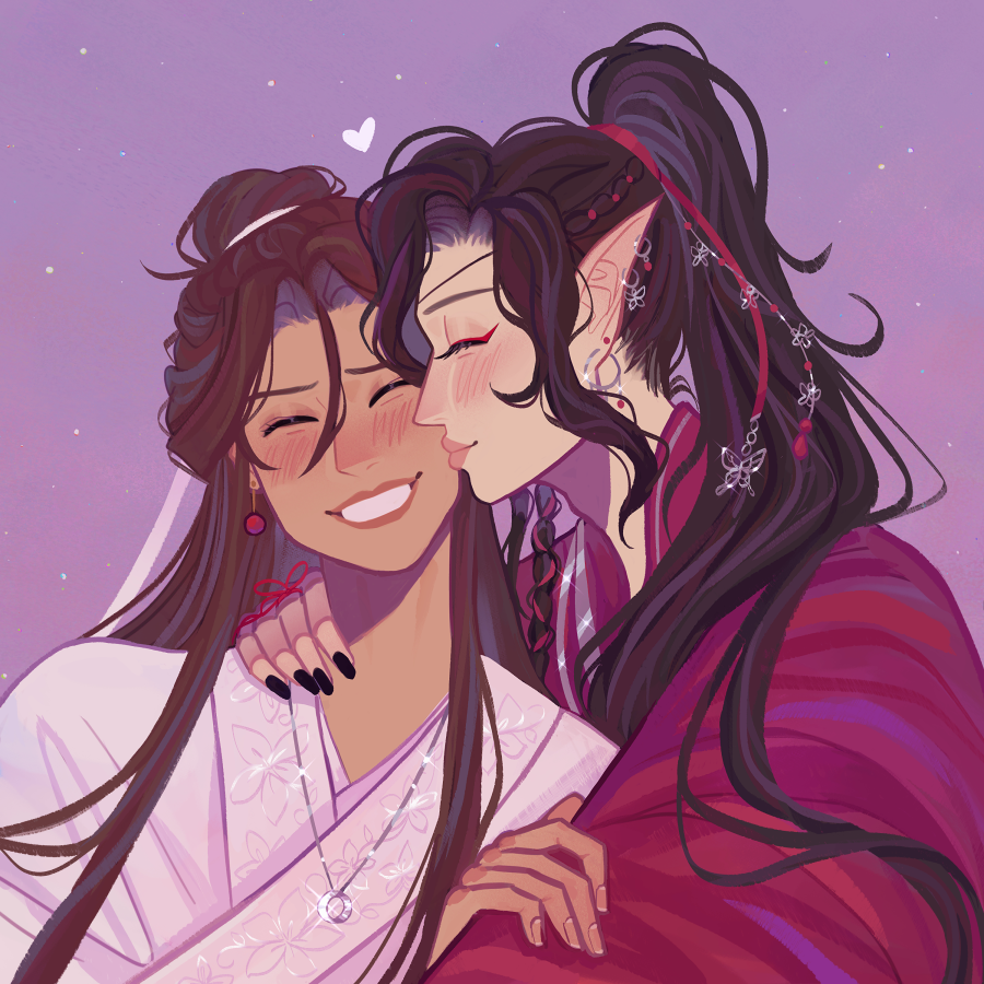 mimimar__'s tweet photo. smooch💗💞💜 #hualian https://t.co/oF0YtRGTLz