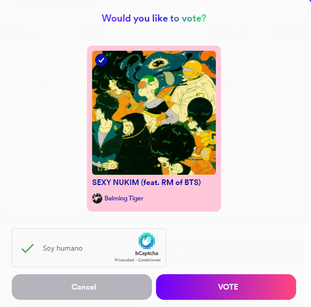 goeskthh's tweet photo. DIFUNDAN 🚨 
Pasen a dejar su voto por Sexy Nukim en la pre-votación de MCountdown que comenzó hoy. Es UN voto por día y cierra 12 de agosto a las 11:59KST. Les toma un segundo. 
—https://t.co/m45cMJz39p https://t.co/F88eGrIkrG
