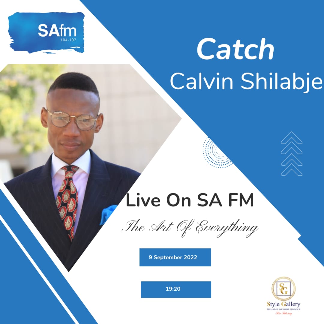 CShilabje's tweet photo. Catch me live tonight on SAfm where i'll be talking about My journey in fashion and tailoring. Tune in for Style tips and everything about @StyleGallery85. Brought to you by @EBonokoHoldings a multi award winning PR... https://t.co/KwENPG9Ejw