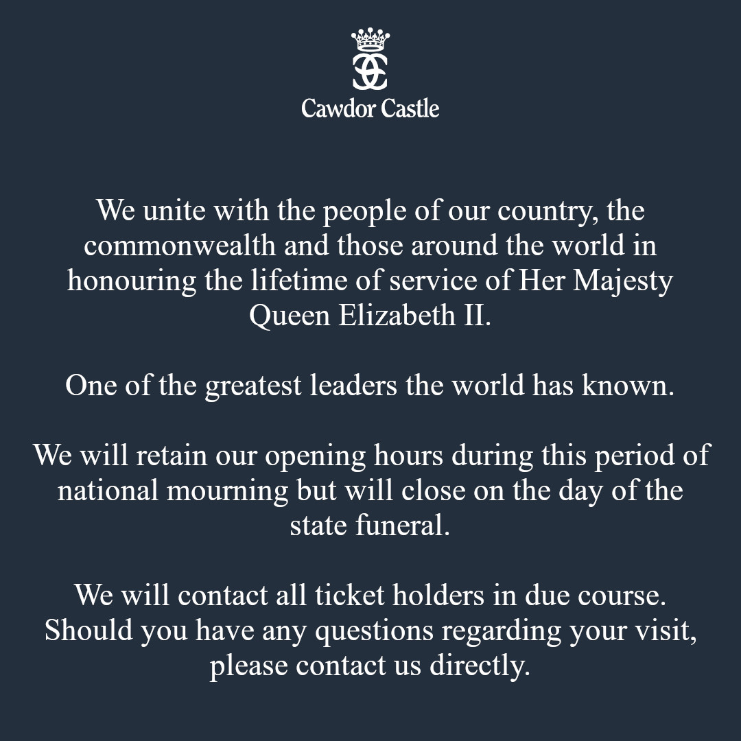 Cawdor Castle (@cawdorcastle) on Twitter photo 