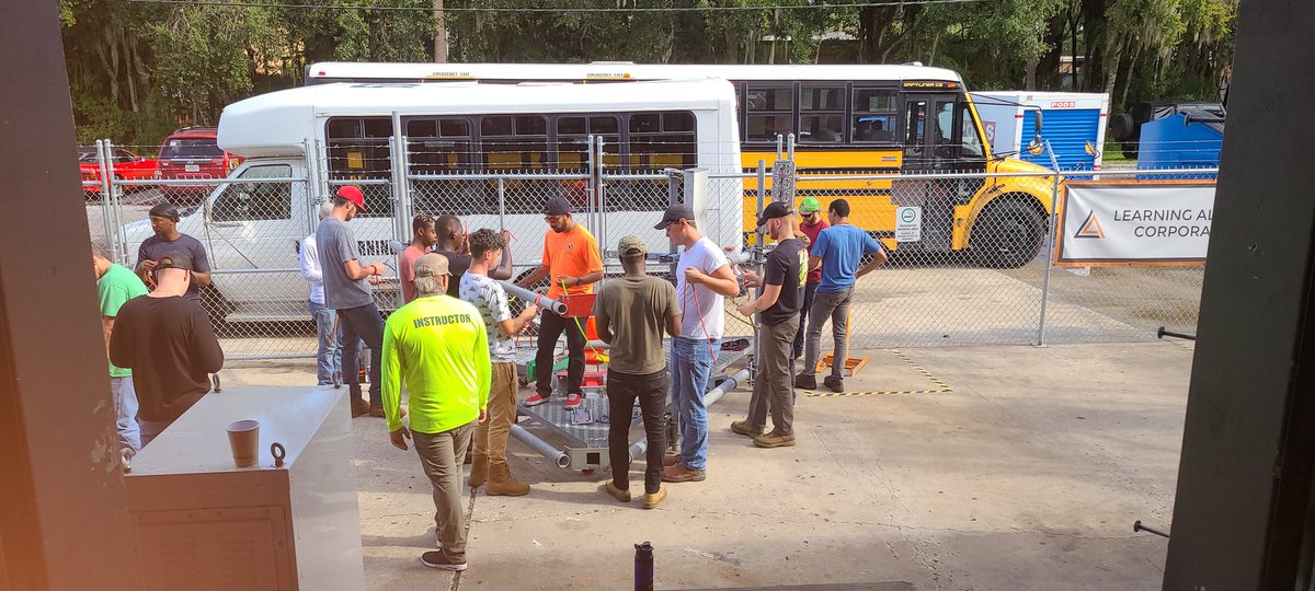 Great learning experience at open House @ Learning Alliance which trains cell tower technicians across the US