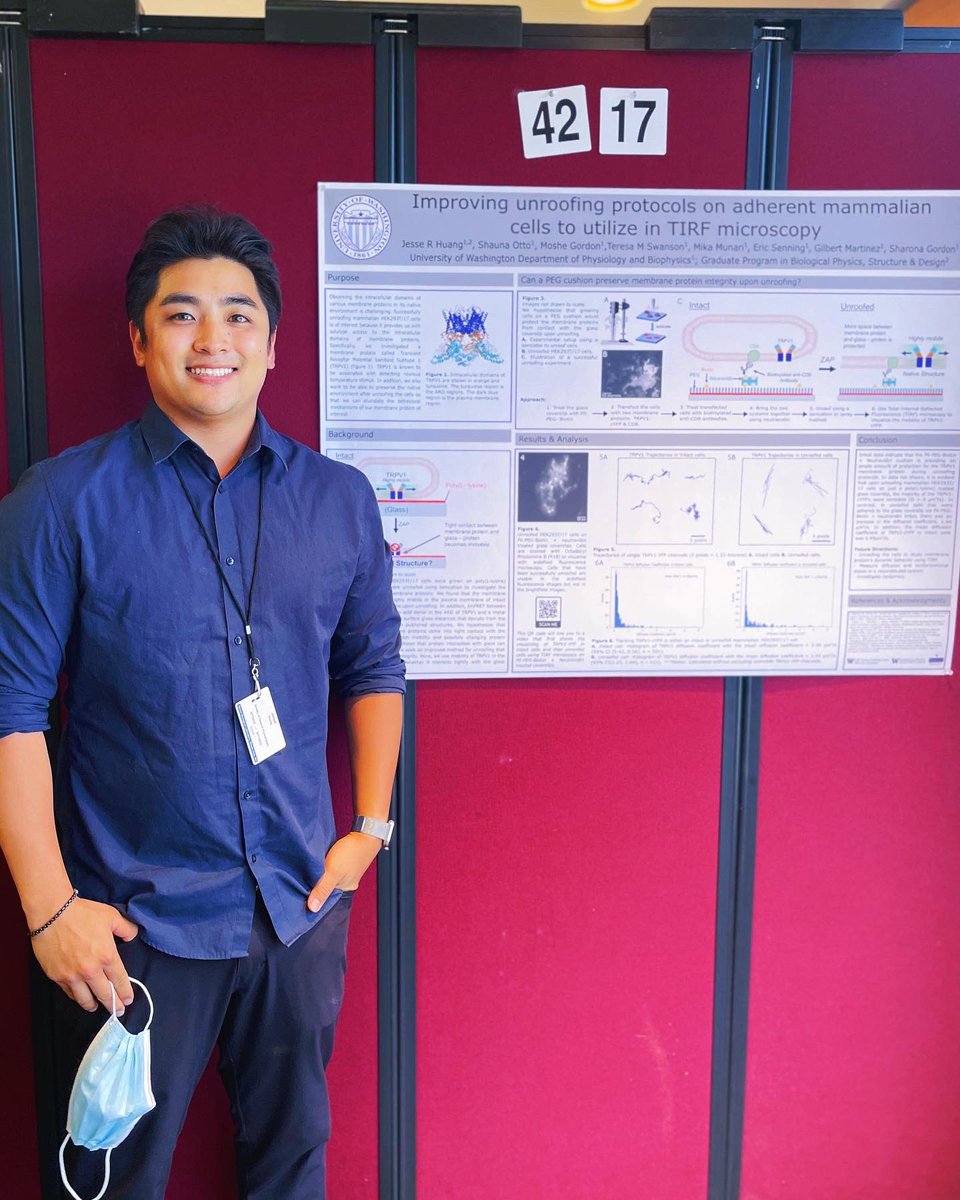 jessehuang25's tweet photo. 🔬 Society of General Physiologists (@sgpweb) Conference
🗣I attended my first conference and presented some of my work through my first poster presentation. I’m extremely grateful to have networked with a bunch of genius’ and excited to learn more!#sgp #jgp #research #gradschool https://t.co/8Ijgcov7il