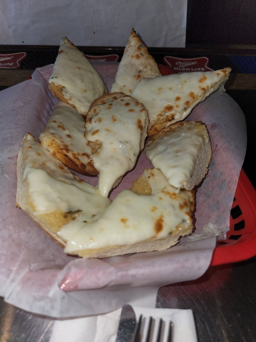 on Twitter "MEATBALLS AND CHEESE GARLIC BREAD AT HAMMERS