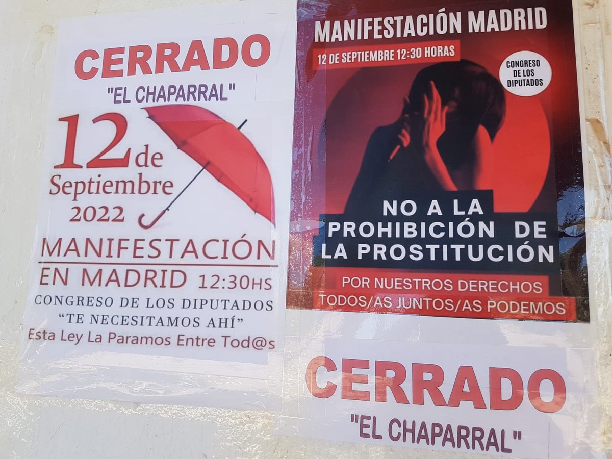 stopabolicion's tweet photo. Este lunes se moviliza un sector que nunca lo había hecho antes. El PP-PSOE ha logrado lo impensable legislando a ciegas. 👠✊ https://t.co/plrF0goncA