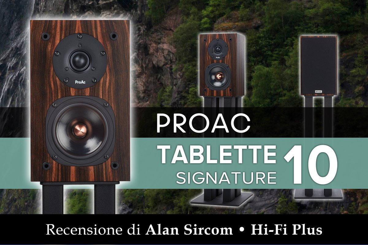 _AudioReference's tweet photo. I diffusori da stand Tablette 10 Signature dello storico marchio inglese ProAc sono stati recensiti da Alan Sircom, direttore della testata Hi-Fi Plus.
https://t.co/j9fdKB2KNx
#AltaFedeltà #ProAc #ProAcTablette10Signature https://t.co/SKhlZJxQ8R