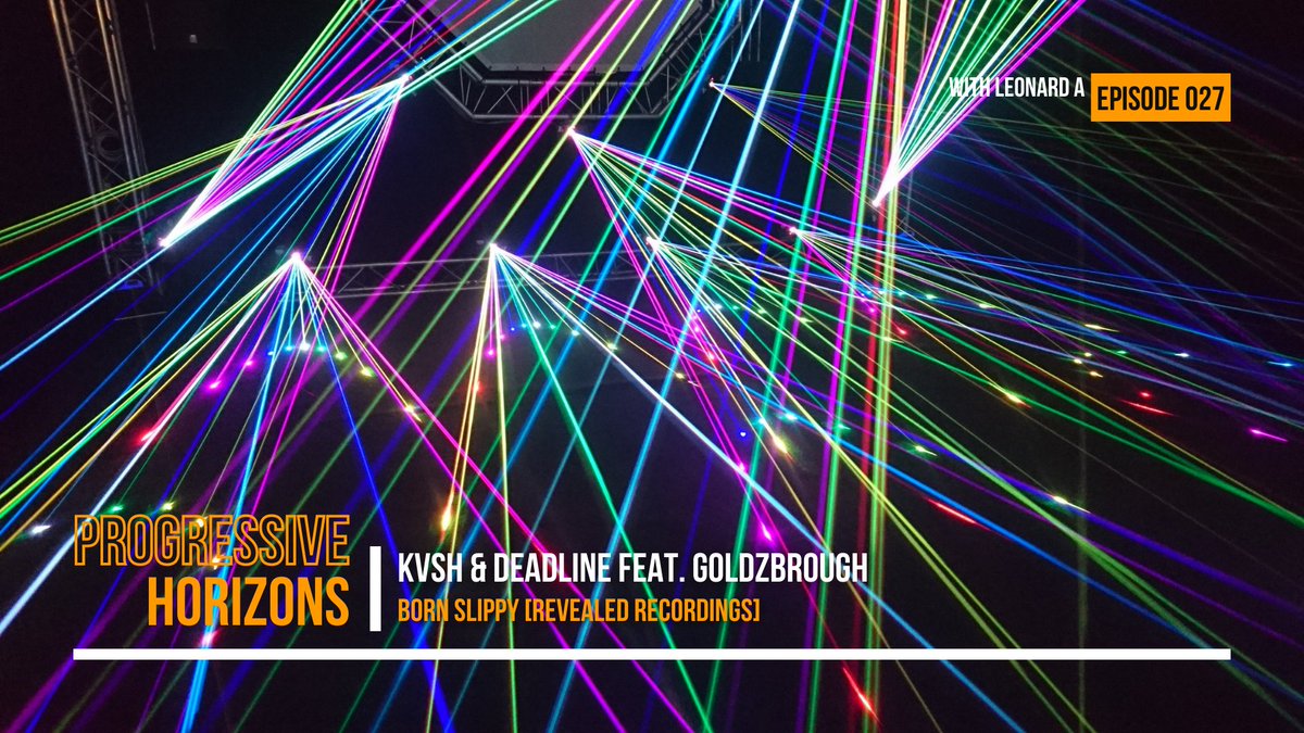 4. KVSH &amp; <a href="/DEADLINE_real/">DEADLINE</a>  feat. Goldzbrough show us their new and great collaboration 'Born Slippy' [<a href="/RevealedRec/">Revealed Recordings</a>] 

youtu.be/O5pVWO261o4

#TranceFamily #Trance #music #edm