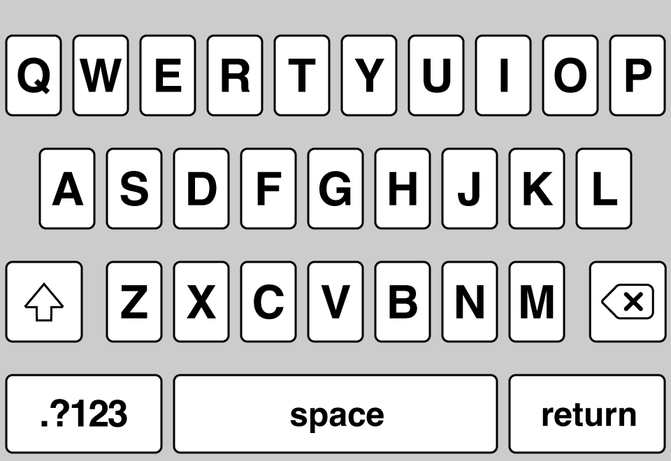 Years ago when I was working on the first iPhone keyboard, I originally had the popped key fade slowly after you released the key. As I kept looking at it, I continued to make the animation shorter and shorter… until I reduced it to zero. Better that way. Less distracting.