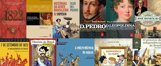 Dicas de Leitura - Bicentenário da Independência do Brasil - Na celebração dos 200 anos da independência em 7 de setembro, indicamos algumas obras do acervo das bibliotecas públicas que estão disponíveis para empréstimo e consulta. prefeitura.sp.gov.br/cidade/secreta…