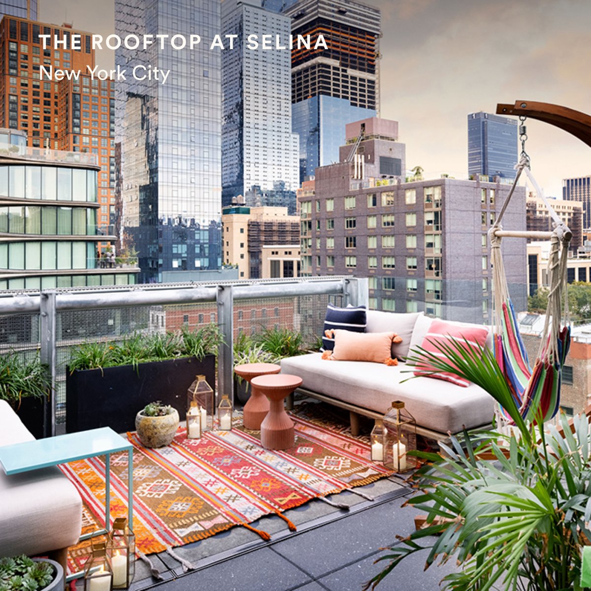 Enjoy scenic views of Chelsea and the Empire State Building from this hip indoor/outdoor rooftop! The chic aesthetic and refined menu make it a good pick for an after-work hang or a detour off the High Line.