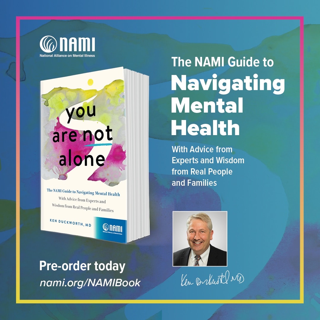 KernNami's tweet photo. "You Are Not Alone, the NAMI Guide to Navigating Mental Health"is for anyone struggling with mental health challenges or looking for guidance on how to help their loved ones. Order today: https://t.co/sqbQUvpVLZ https://t.co/cbyMRAqz6M