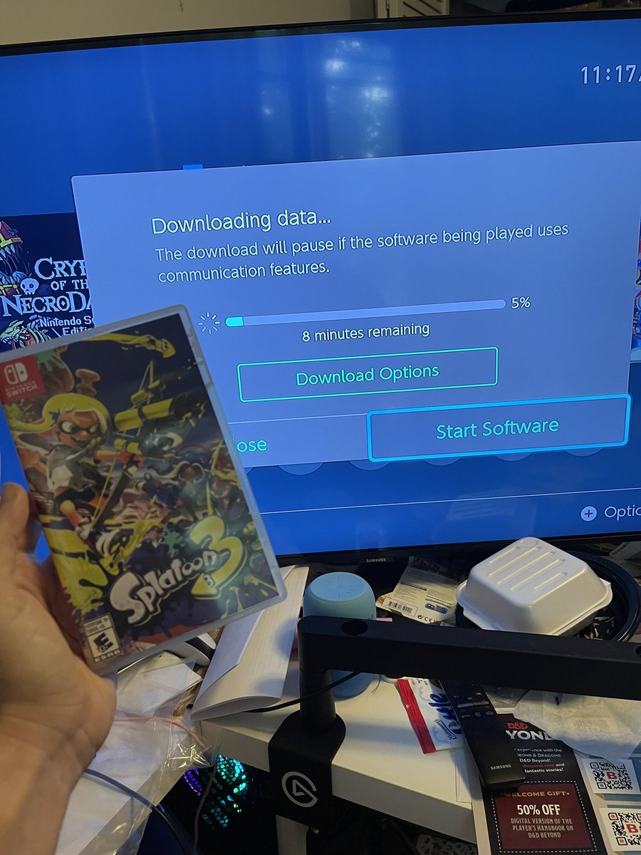 Splatoon 3 is in my hands!!!

Stream tonight maybe??