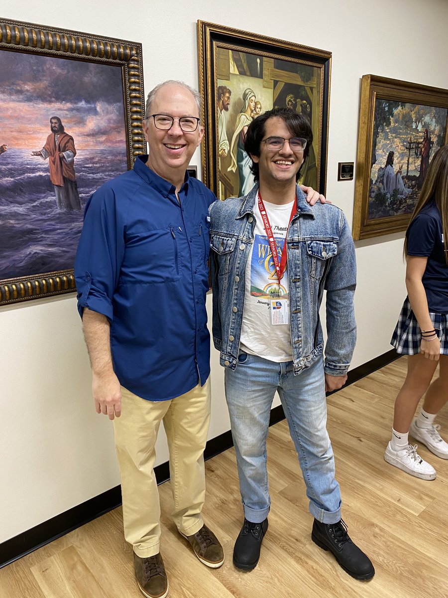 Congratulations to JPII Cardinal Band Student Sebastian Campo ‘23 on his National Hispanic Recognition Award from the College Board! <a href="/JPIIHSPLANO/">John Paul II High School</a>