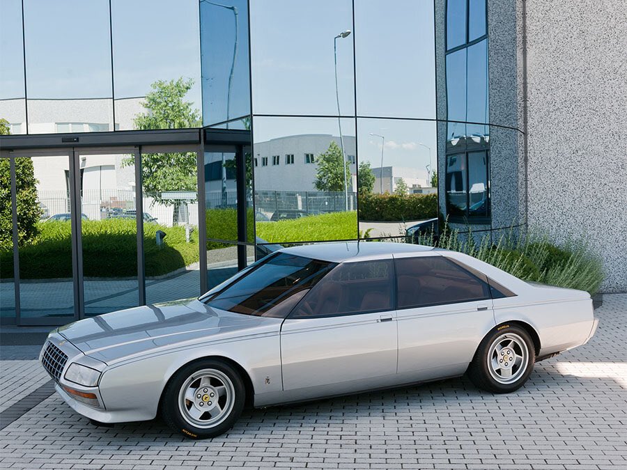 quillerrees's tweet photo. Just back from Italy seeing the new #ferrari #purosangue (embargoed till Tuesday) but here’s a timely reminder that four-door Ferraris have been tried before #pinin #robertjankel https://t.co/R28xCcKm3v
