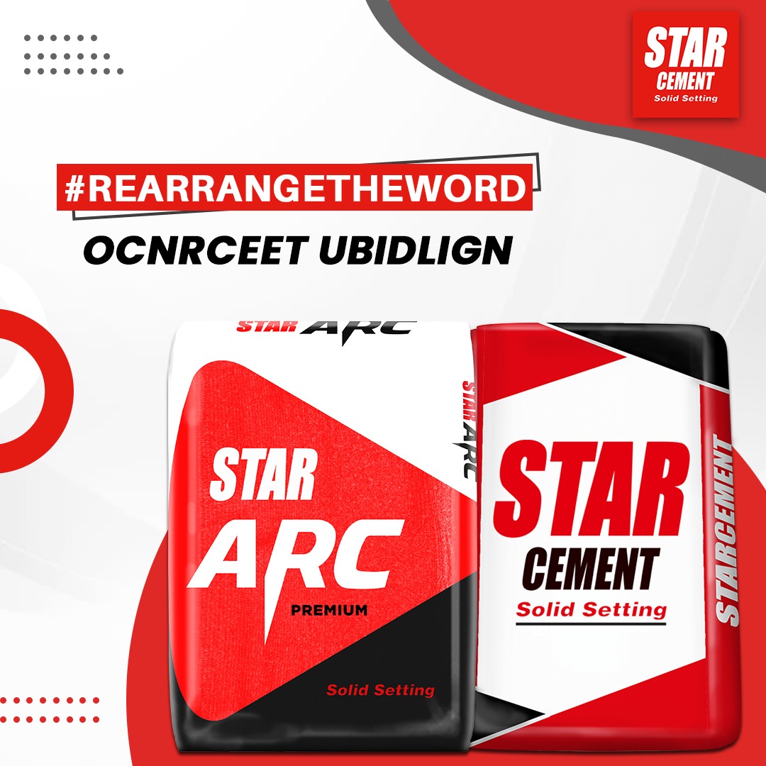 StarCementKol's tweet photo. Letโs do some brainstorming! Rearrange the letters and give the right word in the comments.
#RearrangeTheWord #Cement #Star #Cement #FunActivity https://t.co/DijQKgTV9H