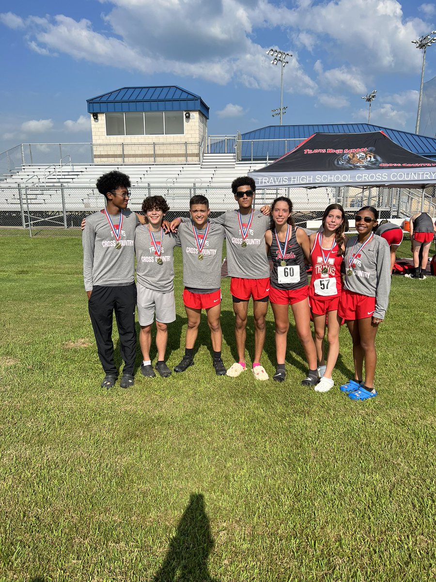 Congrats to the Varsity boys for finishing in 1st place at the Royal Invite.   <a href="/THS_Tigers/">Travis High School</a> <a href="/FBISDAthletics/">Fort Bend ISD Athletics</a>