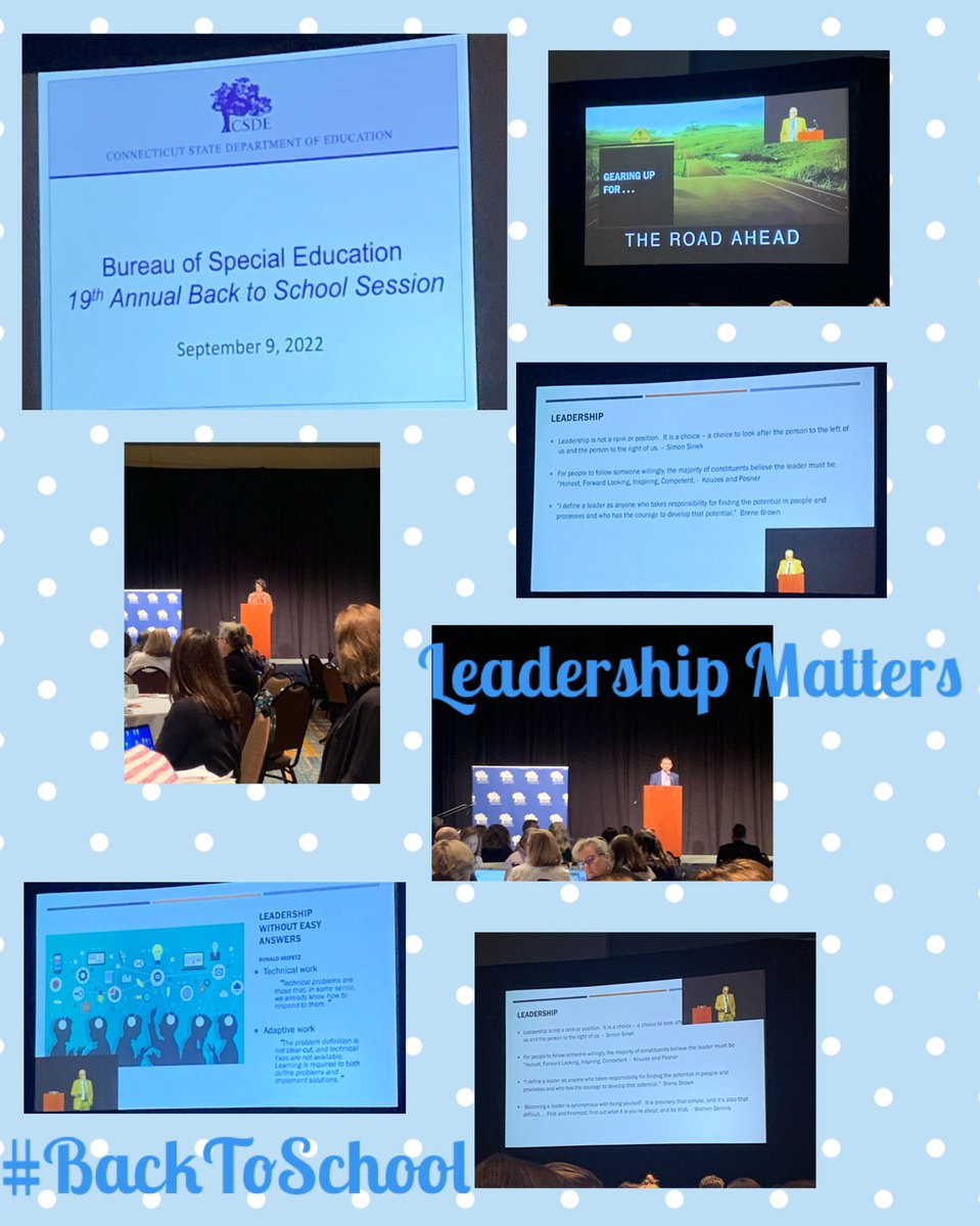 lisahughes196's tweet photo. @EducateCT @ctserc you had me at adaptive leadership! Amazing conference today! Loving being here with our @norwichps team! #ctbs2 #Adaptivity 👏! Exciting to hear from CT Commissioner Russell Tucker, Gregg Abell, and our Division Director, Bryan Klimkiewicz! #InspiringCT https://t.co/yRFch14Ze0
