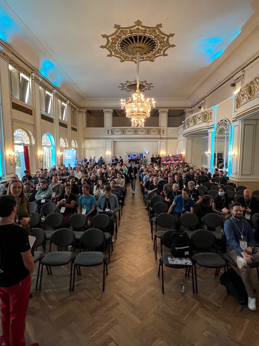 GadSalner's tweet photo. Had an amazing and beautiful experience at the @decompiled_conf | Dresden
Thanks for having me! ❤️🙏
#decompiled https://t.co/2coDN6jPHX