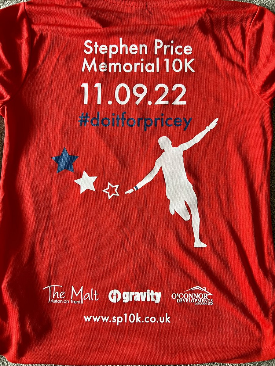 Pricey10k's tweet photo. Massive thanks to everyone who collected their race packs last night. It was great to see you all 😊

We hope everyone who ordered t-shirts likes them! 👕 We’d love for you to wear them on Sunday, along with your Pricey sweatbands!
💙🤍❤️ https://t.co/ET77Kw3N28