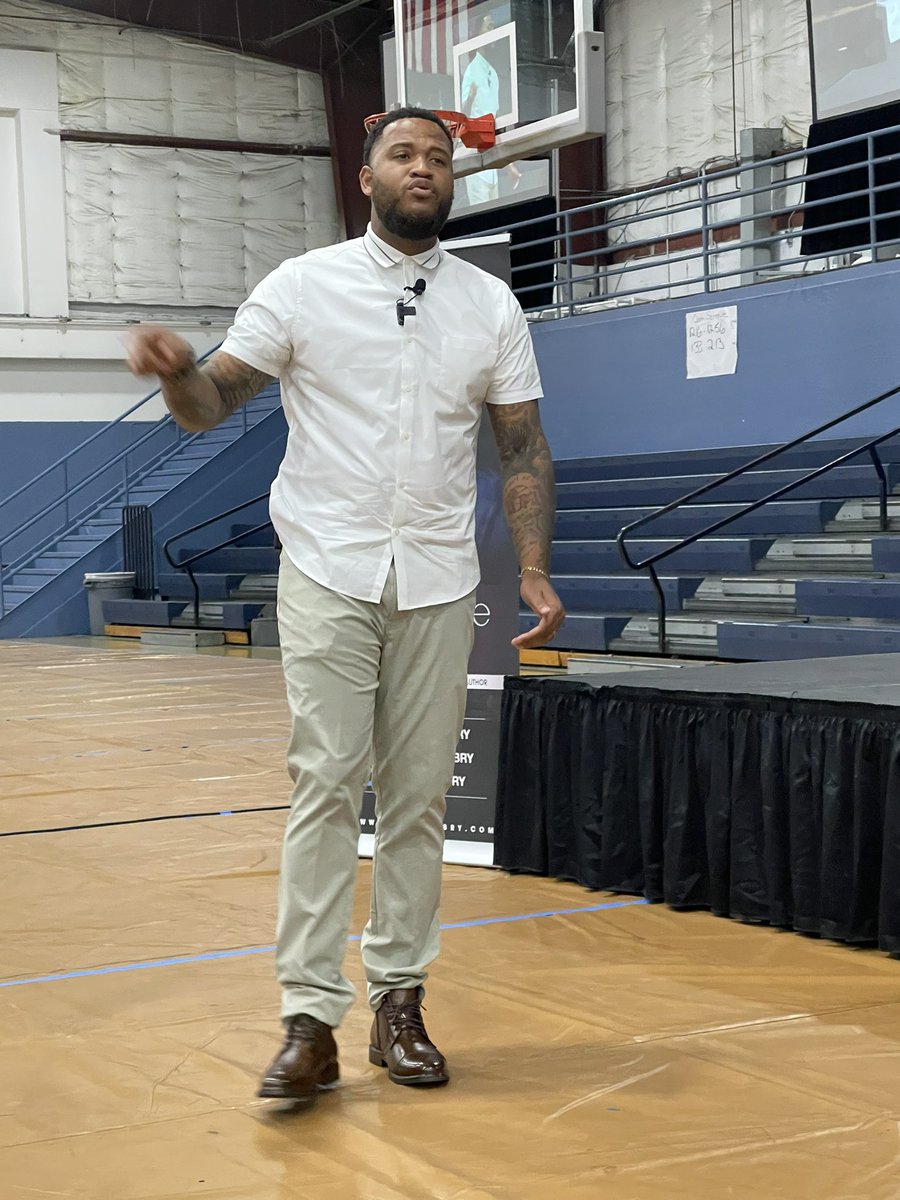 drheathercruz's tweet photo. 1st Regional PD of the year. So happy to welcome @TommieMabry to the @CartwrightSD with his inspirational message to ALL staff. https://t.co/wReV5nuNBU