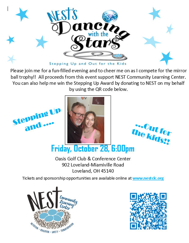TigerSupt's tweet photo. It's official....I get to show off my two left feet for a great cause on October 28th! Nest does so many great things for our kids! Let's go! #goTigers #NotADancer #beLOVEland https://t.co/4dbB7vES3Y