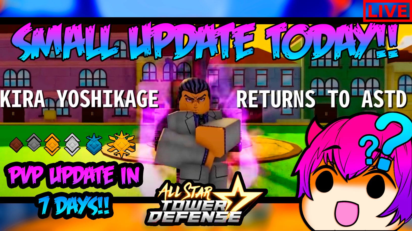 Jaaqk420👽 on X: SMALL UPDATE TODAY ✨PVP SEASON ENDS IN 7 DAYS💀🌟ALL STAR  TOWER DEFENSE🔴BANNER LIVE🔴 #ROBLOX    / X