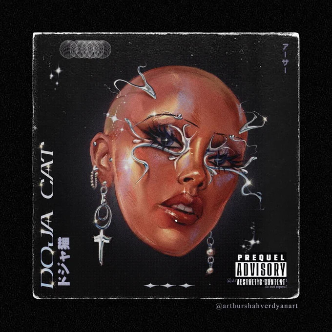 Imagine if she actually sees my art and puts it on vinyl   