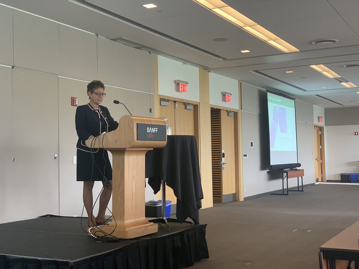 Kiril_T_Can's tweet photo. @DrCristinaMagi lectures on the #ProstateCancer state of the art in 2022 at the Banff Pathology Course in beautiful #Banff #Canada https://t.co/NJRFdK2EIc