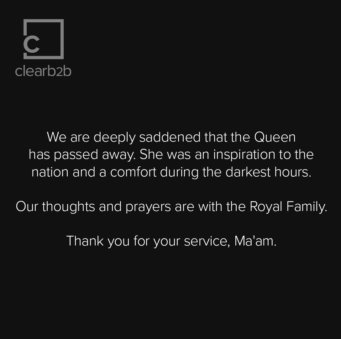 Clear B2B tweet media